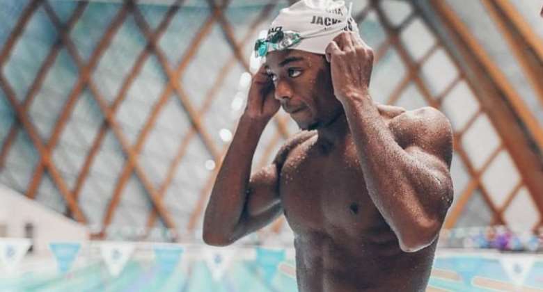 Tokyo 2020: Abieku Jackson finishes first in Men's 100m swimming race Video