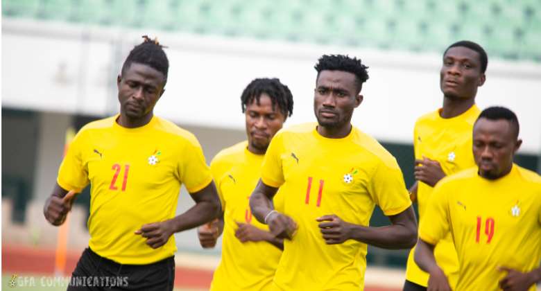 2023 CHANQ: Black Galaxies hold training ahead of second leg tie against Benin