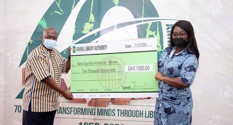 Ghana Library Authority Awards Winners Of The National Short Story Writing Challenge