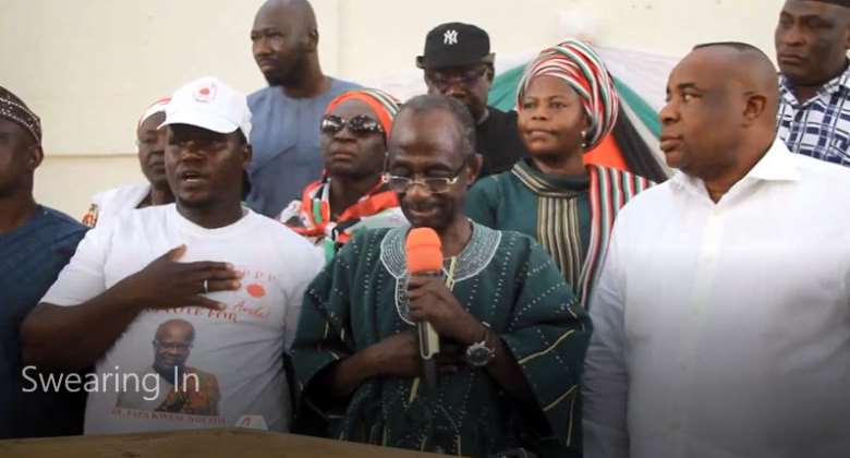 UWR: NDC swears in over one thousand defected PPP members