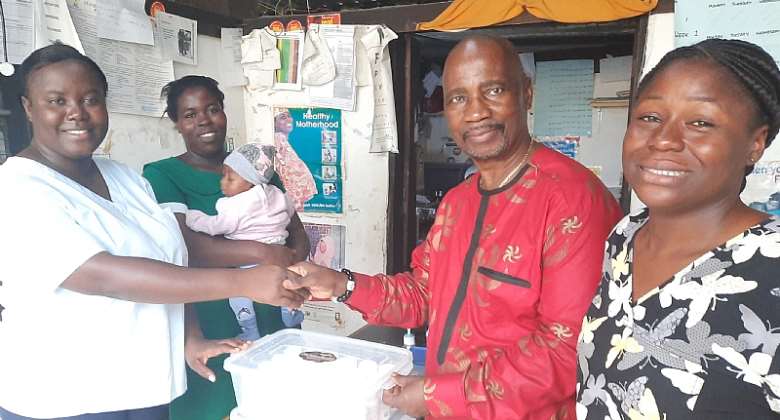 The La Constance Center for Global Health donates prenatal vitamins to Legon Hospital, Gboloo Kofi Clinic
