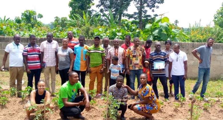 Forest and farm producer organization reps trained on agroecological best practices