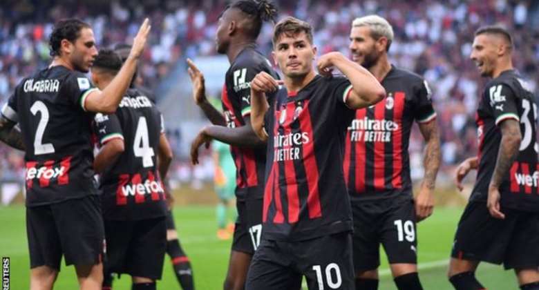 Brahim Diaz centre put AC Milan back in front after the Italian champions found themselves level with Udinese at half time