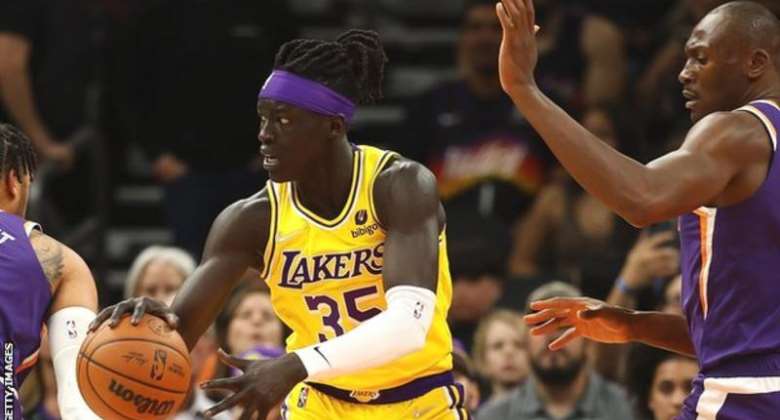 Wenyen Gabriel joined 17-time NBA champions LA Lakers in March