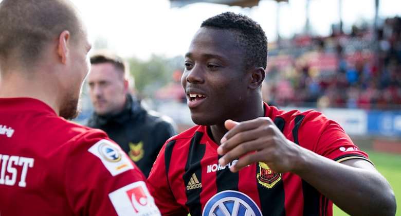 Patrick Kpozo Revels In Super-Sub Performance For Ostersunds FK In Victory Over Kalmar FF