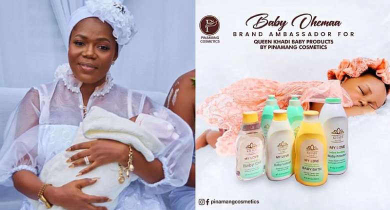 Mzbels 2-month-old daughter inks ambassadorial deal with cosmetic brand