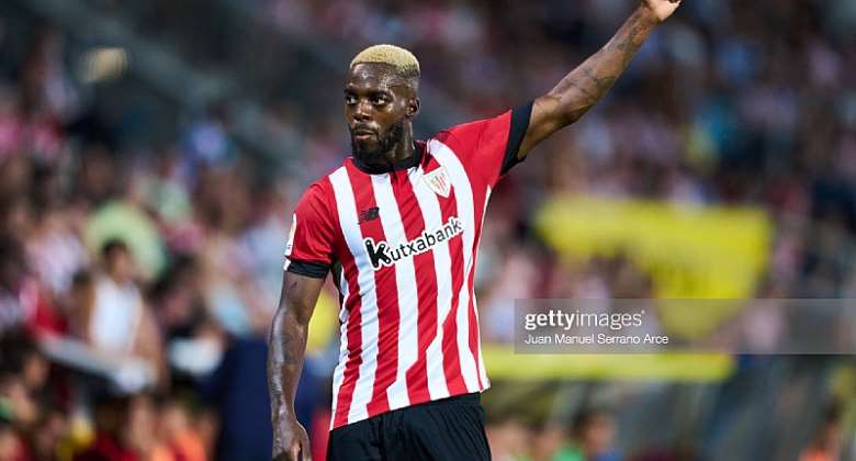 BILBAO, SPAIN - AUGUST 05: Inaki Williams of Athletic Club reacts during the Athletic Club v Real Sociedad - Pre-Season Friendly at Lasesarre Stadium on August 05, 2022 in Bilbao, Spain. Photo by Juan Manuel Serrano ArceGetty Images
