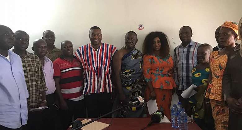 Npp Asante Regional Chairman Inaugurates Ten Member Committee