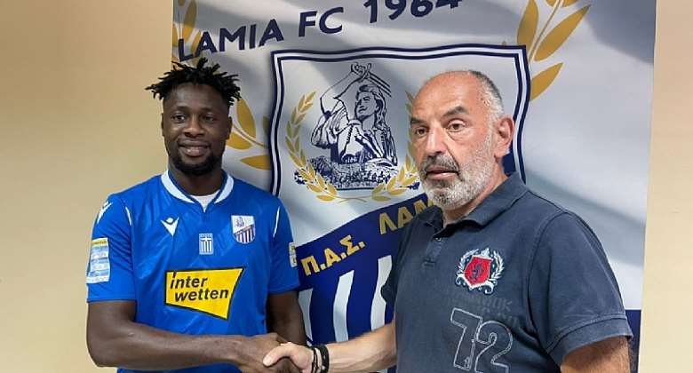 Ghana striker Richmond Boakye Yiadom joins Greek side Lamia FC after ending stay in Israel
