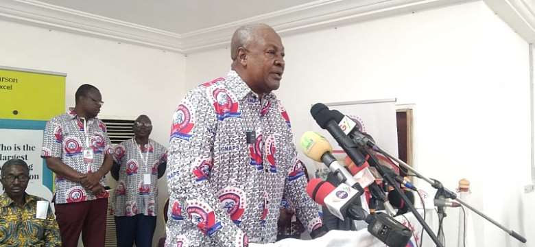 'The time is now' — Mahama chides Akufo-Addo for refusing to review Free SHS
