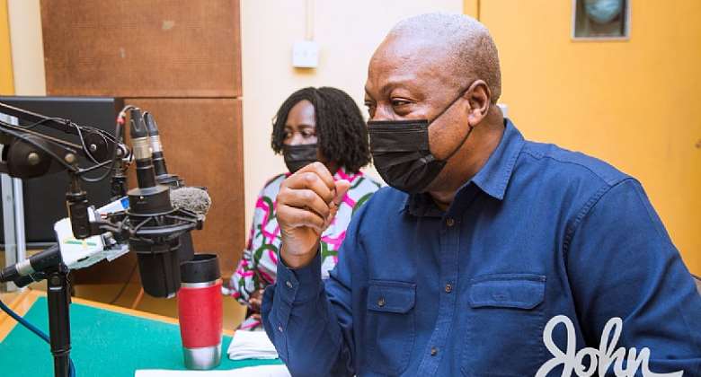 Closure of radio stations: Youve set precedence, the stick that beat Takyi will beat Baah one day – Mahama to Akufo-Addo