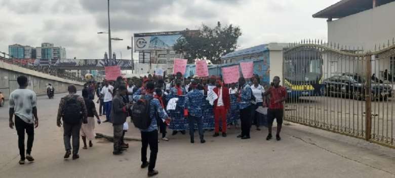 We may not live to see the economy bounce back, pay us now — NaBCo trainees protest for 10 months unpaid allawa