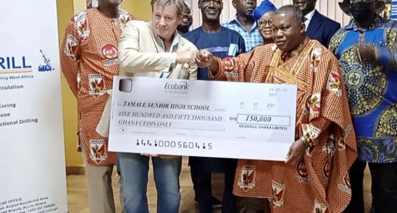 Geodrill supports Tamale SHS Science Lab Complex