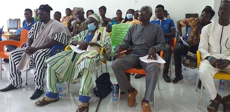 Participants at the stakeholders engagement meeting