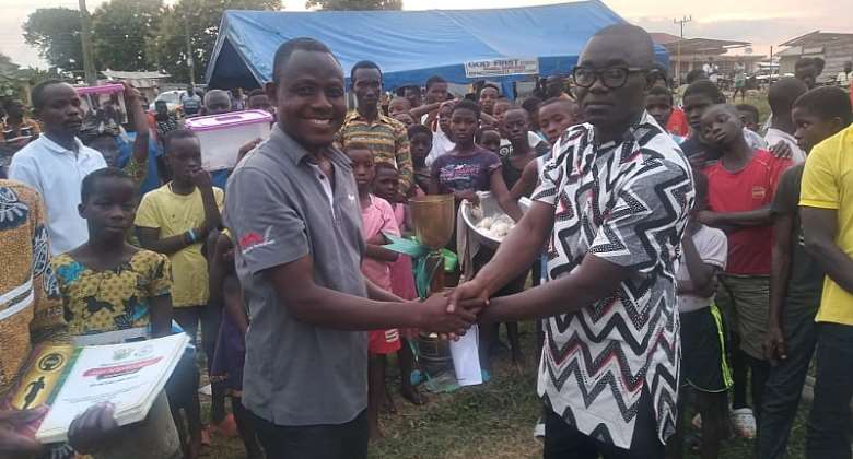 Wassa East District Assembly support inter school sports festival
