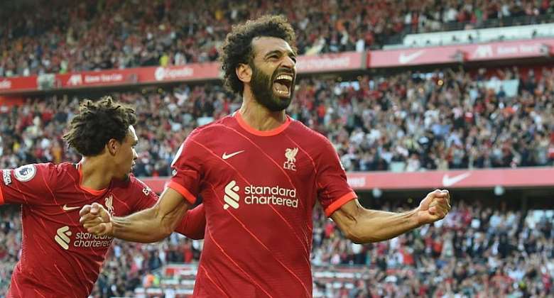 African players in Europe: Salah scores 99th Premier League goal