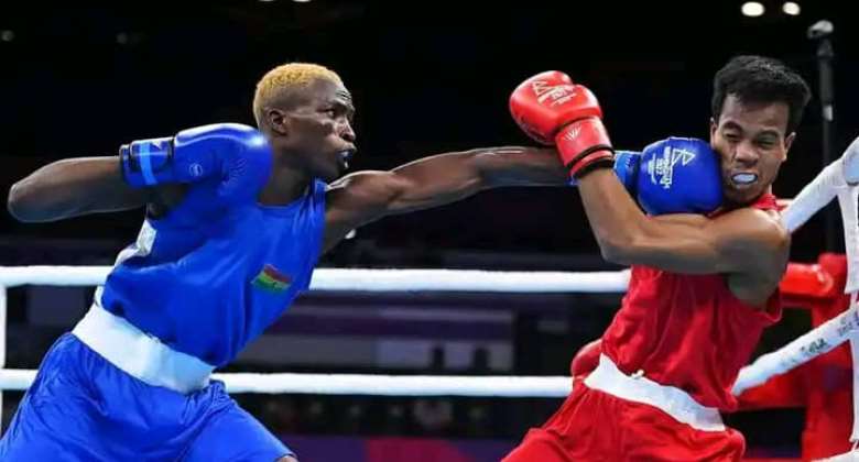 Boxer Joseph Commey secures Ghanas first medal at Commonwealth Games