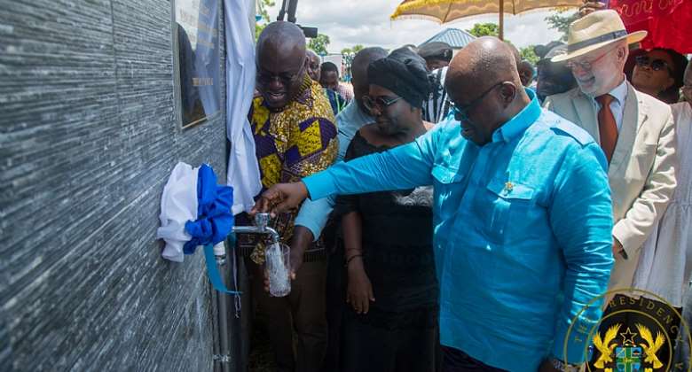 Akufo-Addo commissions 37.6million Upper East Region Water Supply Project