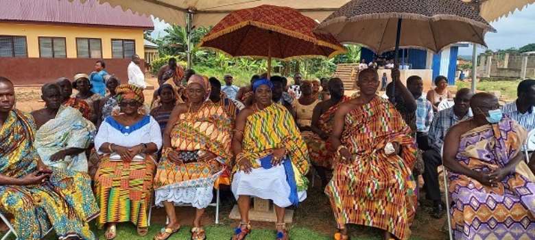 Queenmother of Aninkroma celebrates her 5th anniversary on her estoolment with colourful durbar
