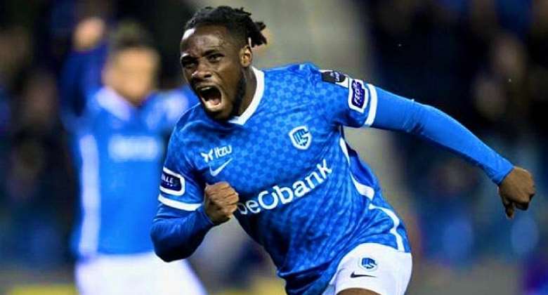 Winger Joseph Paintsil among top 10 highest rated Ghanaian players abroad after netting brace for Genk