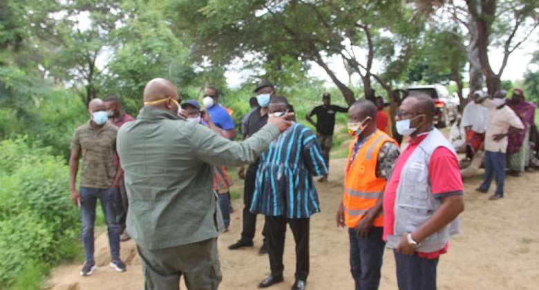 NADMO Warn Residents Near White Volta To Move To Higher Lands Ahead Of Bagre Dam Spillage