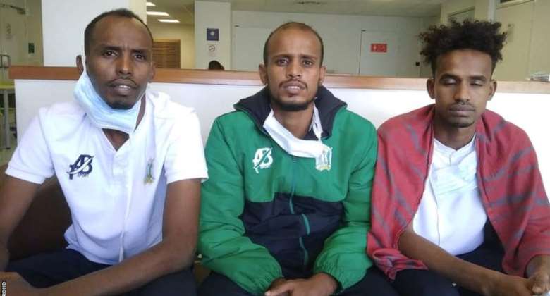 Djibouti internationals Bilal Hassan, Aboubakar Elmi and Nasrodin Aptidon are seeking political asylum in France
