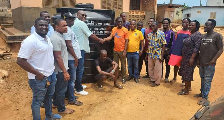 Apewosika, Dehia and Brabedzie communities receives support from Cape Coast North MP