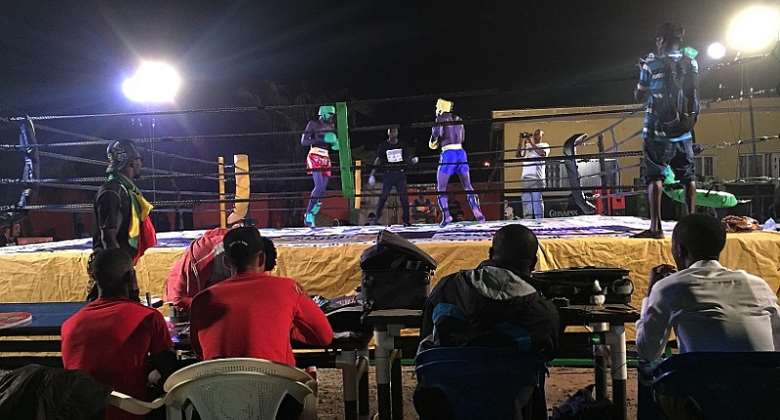 Bigzie Kick Boxing Fight Night 2: Aminu Quarshie shines