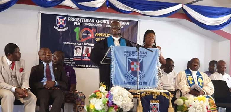 Presbyterian Church of Ghana, Paris Peace Congregation is 10 years.