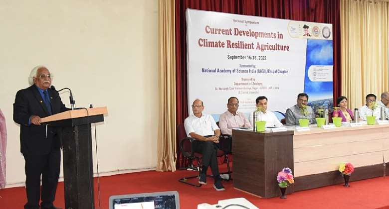 Actions on War Footings Required for Sustainable Agriculture and Climate Change- Kulpati Prof PB Sharma
