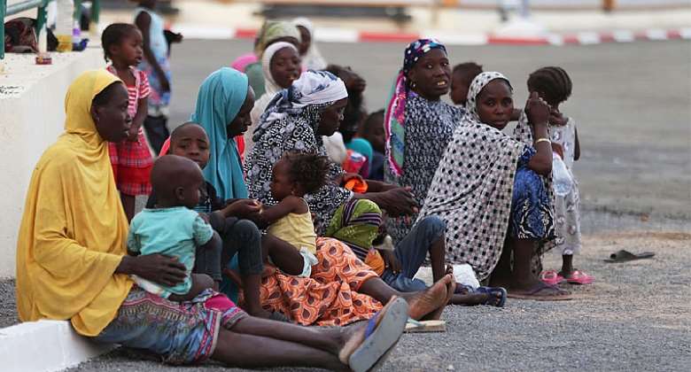 The Algerian government has started the repatriation process for thousands of migrants, mostly from Niger and Mali. FAROUK BATICHEANADOLU AGENCYGETTY IMAGES