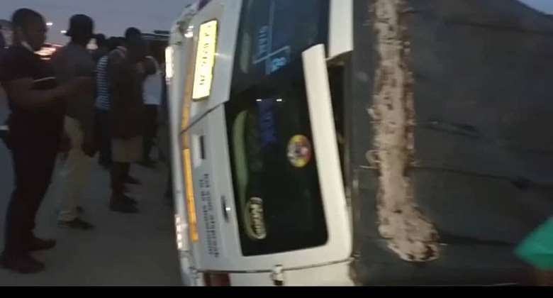 Tipper Truck Kills Driver, Mate At Gomoa Budumburam