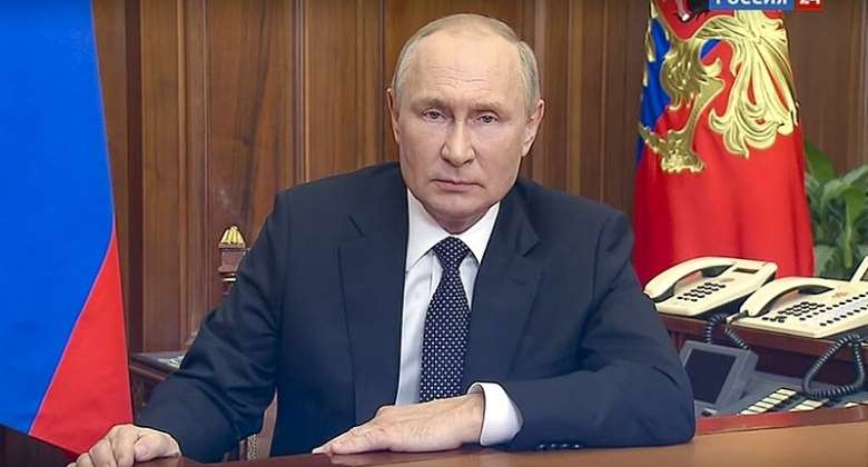 Putin announces partial military mobilisation to defend Russia against West