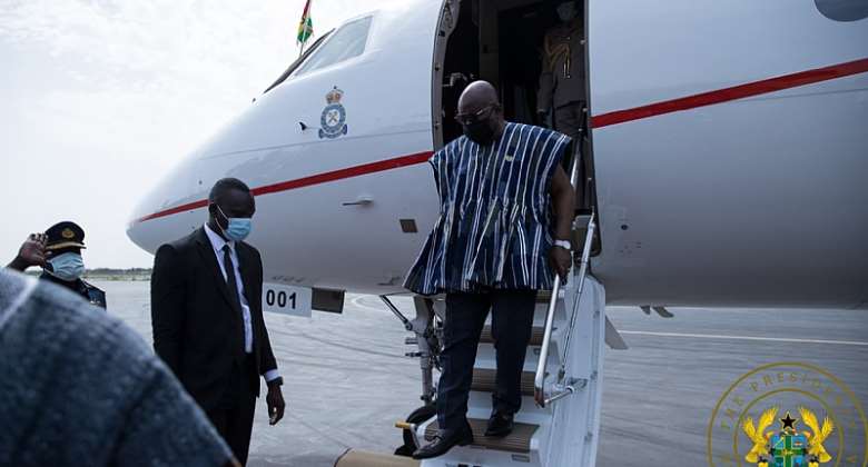 Okudzeto accuses Akufo-Addo of another expensive private jet to Germany, UK; calls for policy on presidential trips