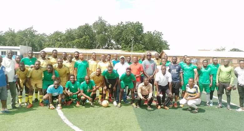 Football March marking the 13th Annual Week Anniversary of HSWU held in Bolagatanga