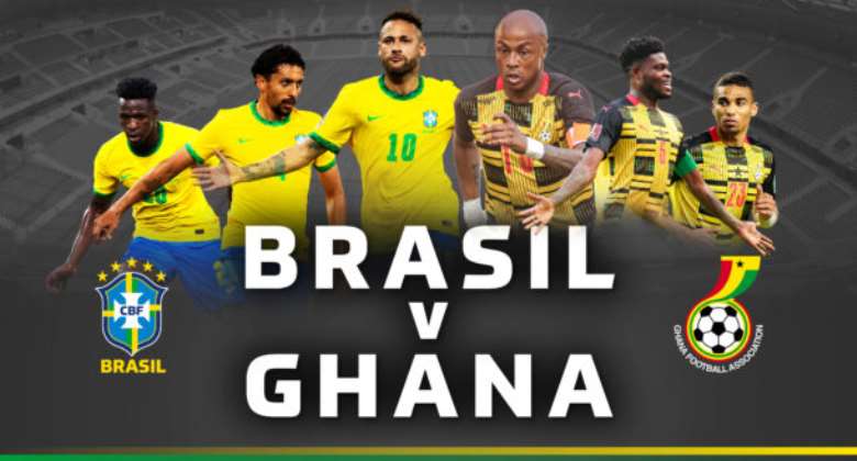 Ghana meets Brazil for the 5th time