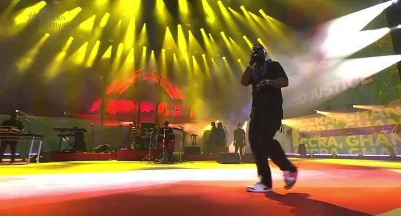 Sarkodie and Stonebwoy top trends after flawless performance at Global Citizen Festival