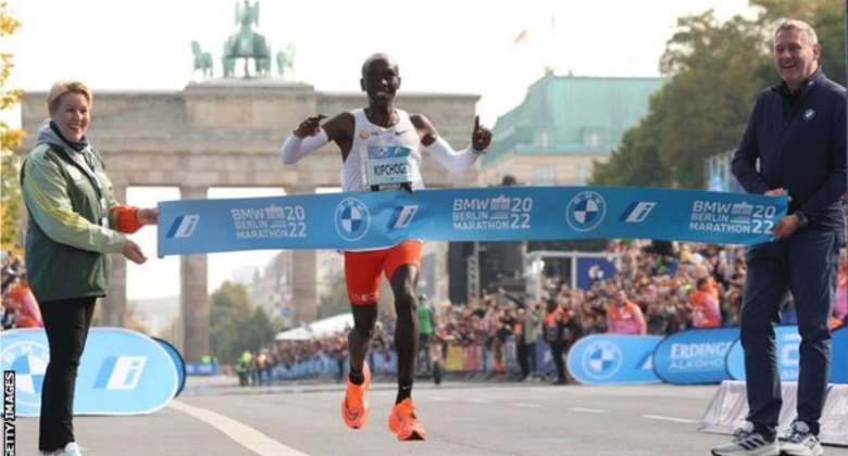 Kipchoge claimed his fourth Berlin Marathon victory