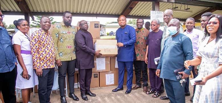 Ablakwa donates medical equipmentto Ho Teaching Hospital, Volta Regional Health Directorate