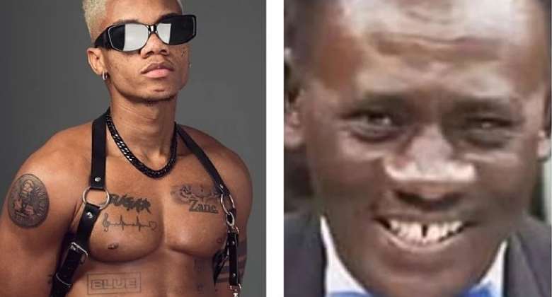 KiDi almost gets erection after vixen touches his nipples, Akrobeto mocks him