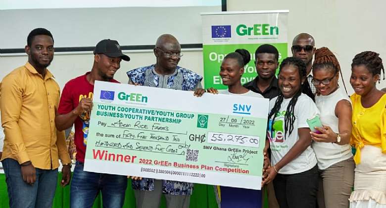 SNV Ghanas GrEEn Project supports 51 SMEs with GHS 1.3 million grants