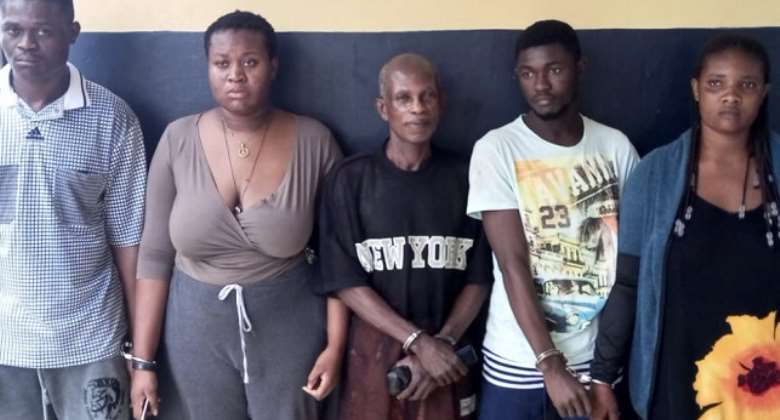 65-year-old man, two women, others arrested at Wee base in Ashanti Region