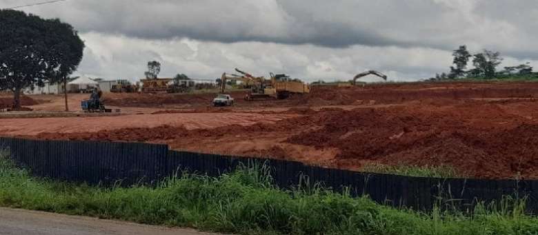 Construction works begin on Eastern Regional Hospital after Akufo-Addo's sod cutting