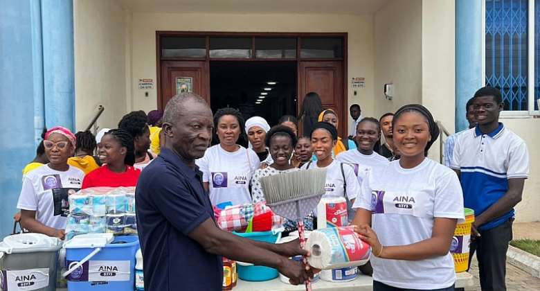 Cleanliness is next to Godliness — GIJ WOCOM aspirant donates sanitary items to school