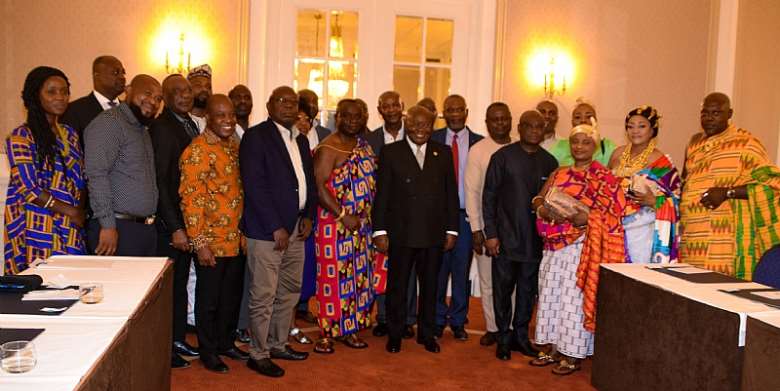 Ghanaian community in Netherlands presents request to President Akufo-Addo