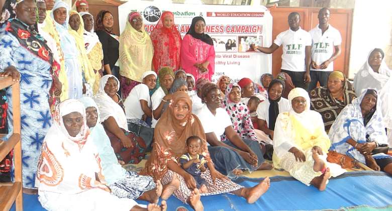 TLF Ghana Join Hands With World Education Ghana To Sensitize 5,000 Muslims On Ebola