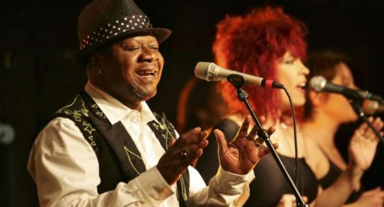 Congolese rumba musician Papa Wemba.  By Pierre Verdy (AFP/File)
