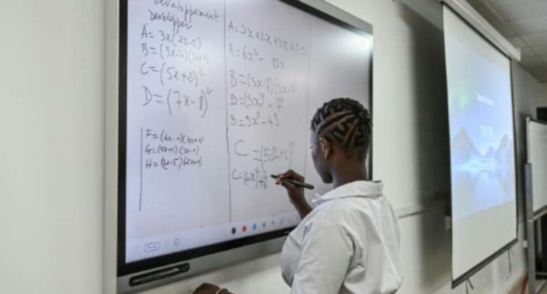 Any pupil with an unacceptable grade would be prohibited from pursuing their studies.  By Sia KAMBOU AFP