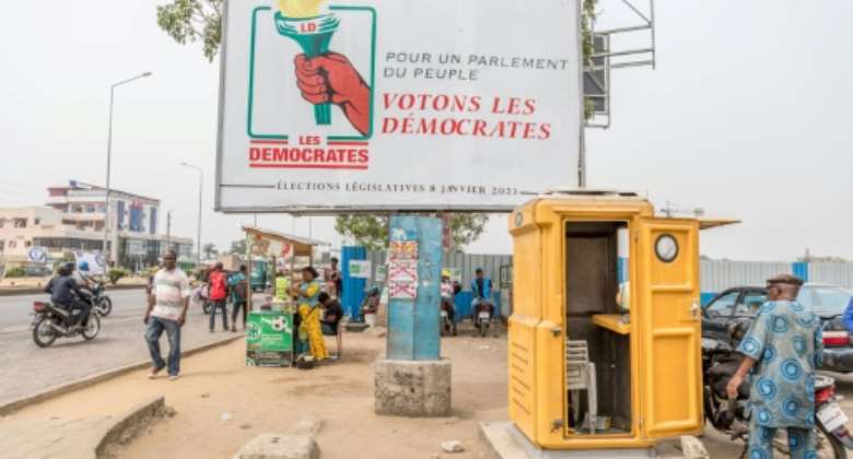 Benin's pro-government parties won a majority of seats in parliament in a vote marking the return of the opposition after four years of absence.  By Yanick Folly AFP