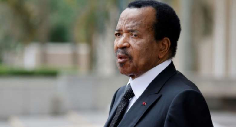 Cameroonian President Paul Biya has been in power for 40 years -- but who will succeed him is taboo.  By Ludovic MARIN AFPFile